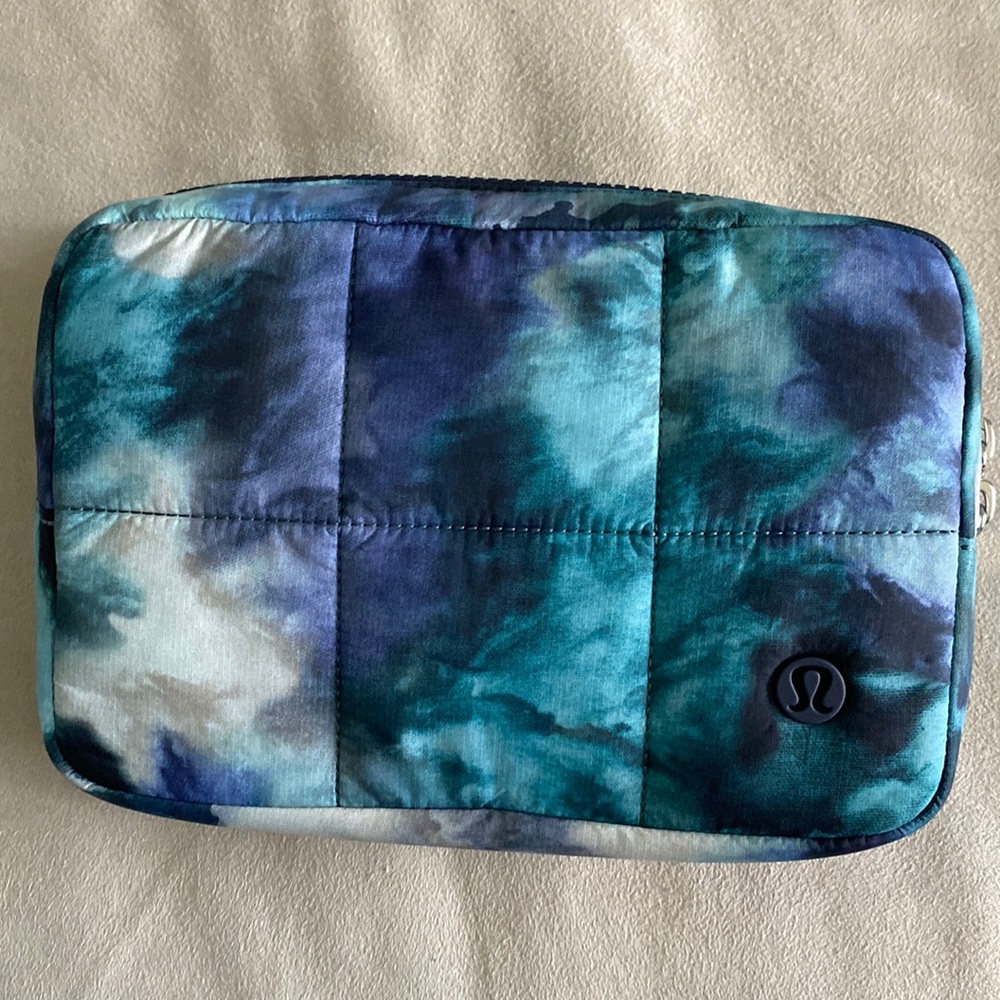 lululemon athletica Blue Tie-Dye Crossbody Bag
